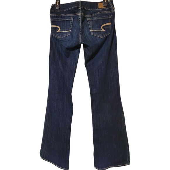 American Eagle Dark Wash Jeans, Size 0 28W, Nearly New, Style 'ARTIST'. - Picture 3 of 6